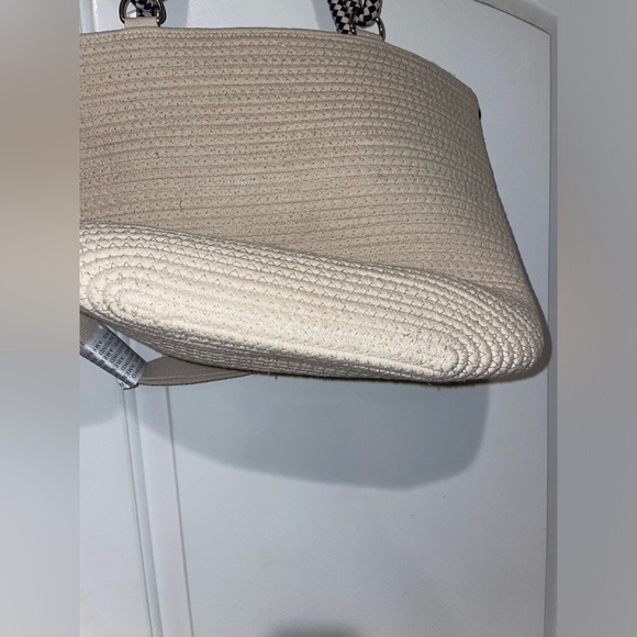 New! America & Beyond Sea Horse Embellished Large Jute Shoulder Tote Bag⚓️🌊 NWT - Picture 8 of 9